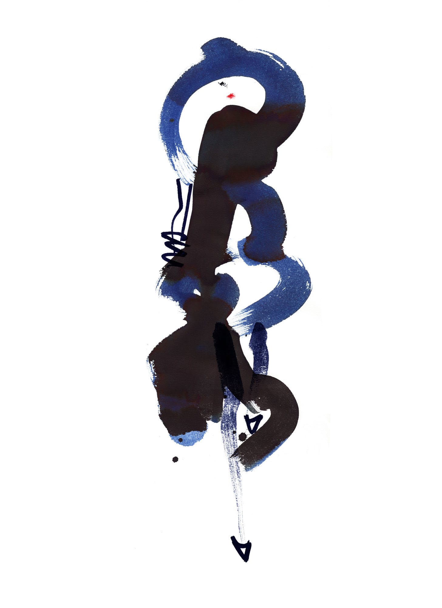 Lovisa Burfitt illustration Blue-hatter-dressy