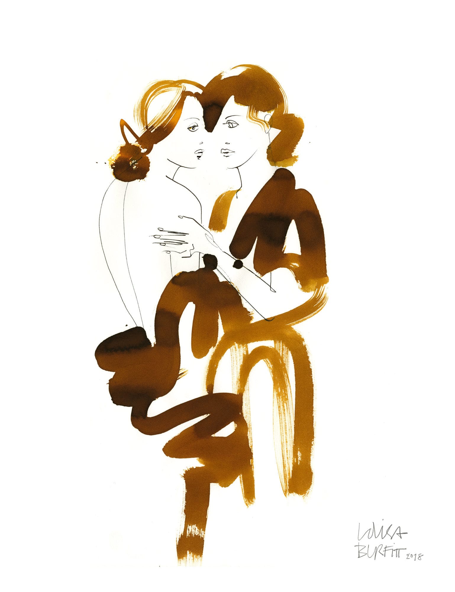 Lovisa Burfitt illustration Reflets-ambre