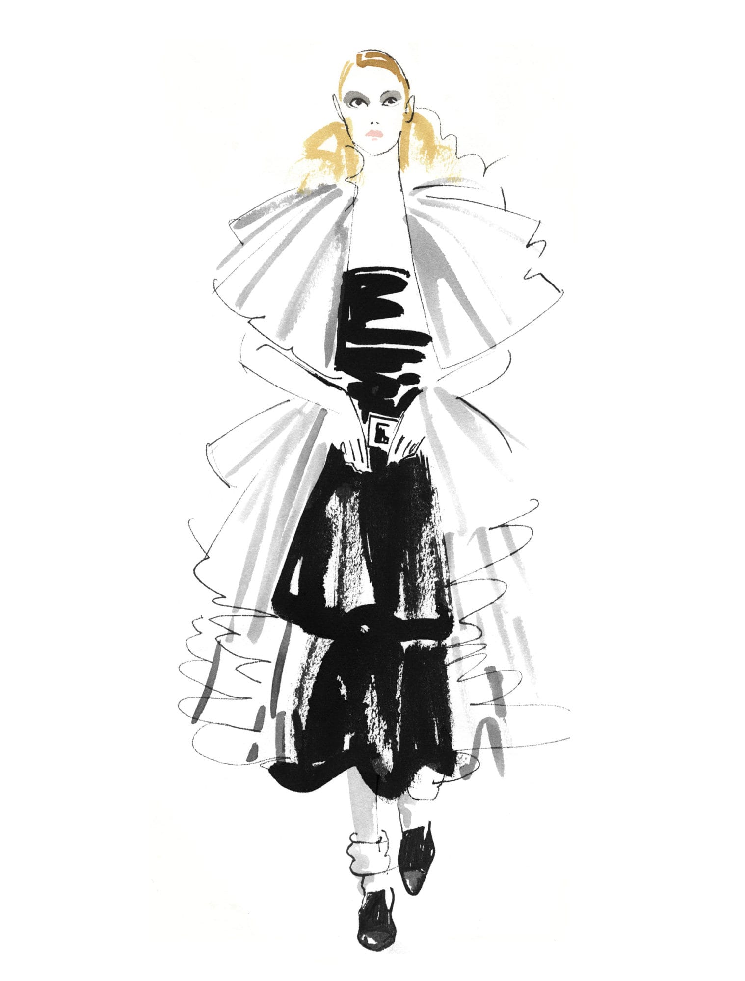 Lovisa-Burfitt-illustration-Chanel-couture-2020