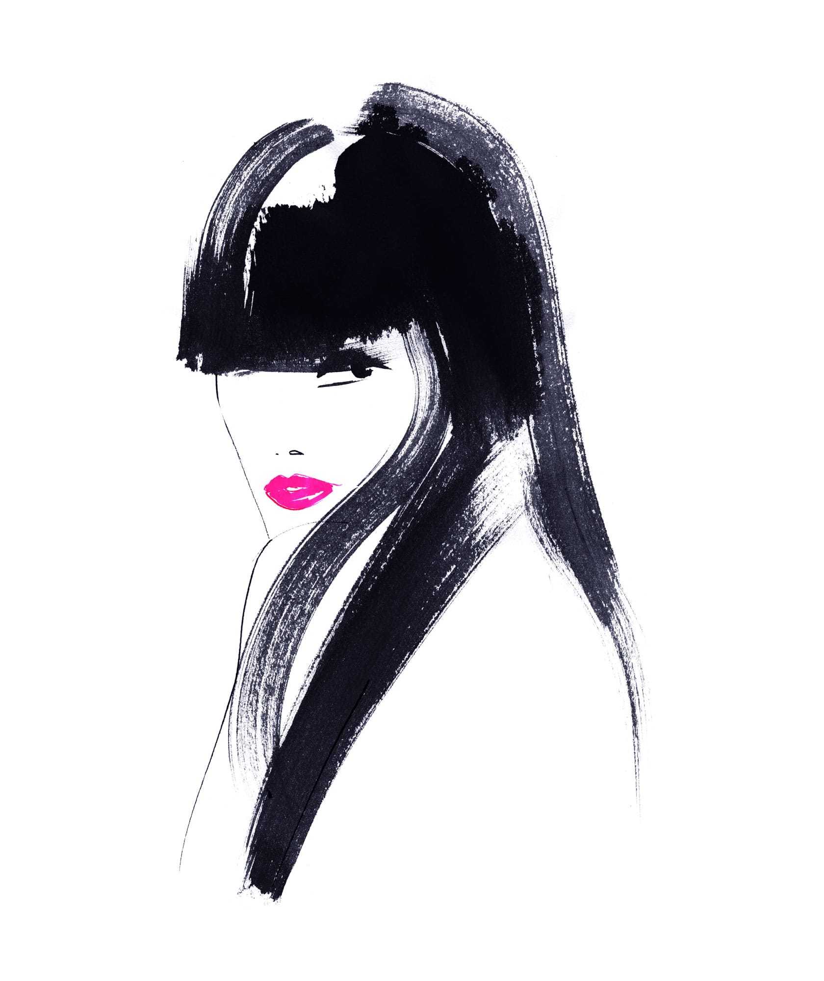 Lovisa Burfitt illustration Lipsticks-bang