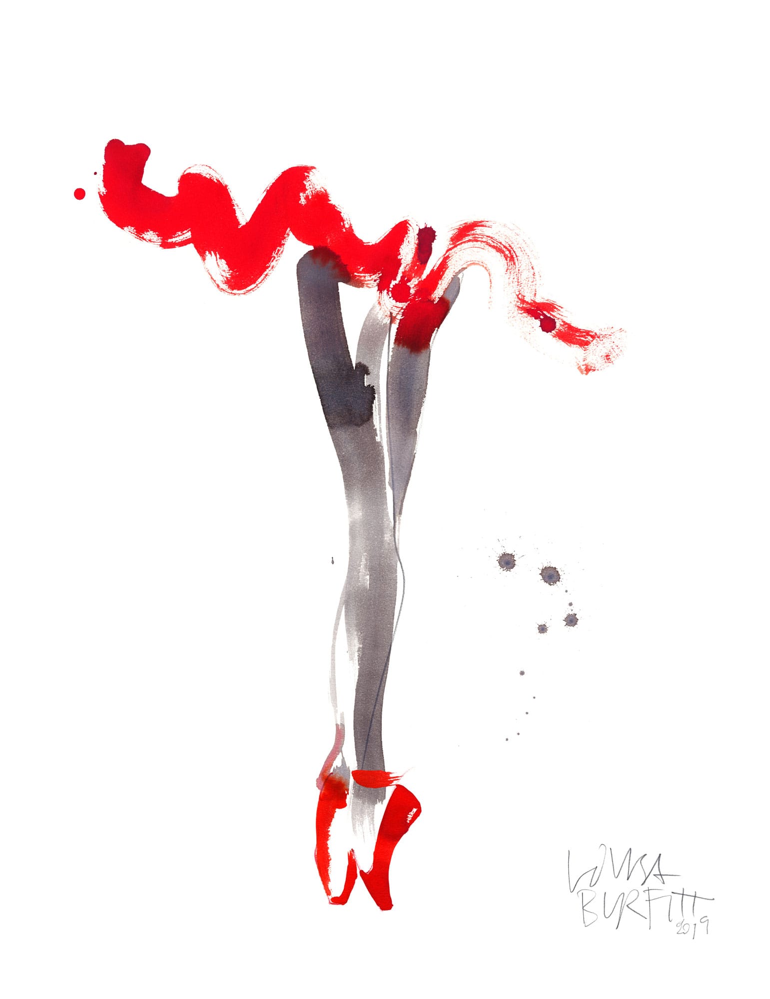 Lovisa-Burfitt-illustration-ballerina-red