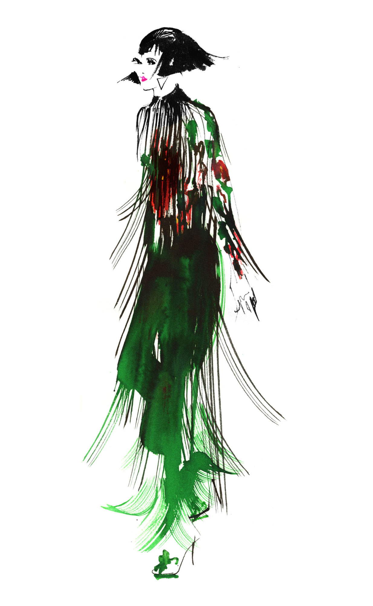 Lovisa-Burfitt-illustration-Armani-couture-2020