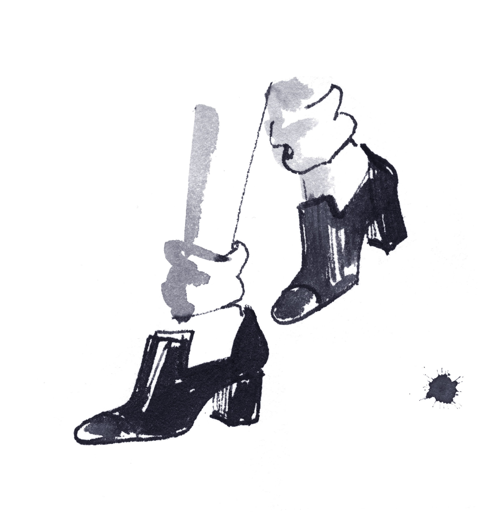 Lovisa-Burfitt-illustration-Chanel-shoes-2020